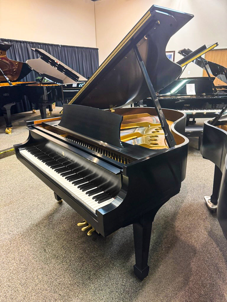 1957 Steinway Model M Grand Piano 5'7" - Vintage Ebony Studio Grand
